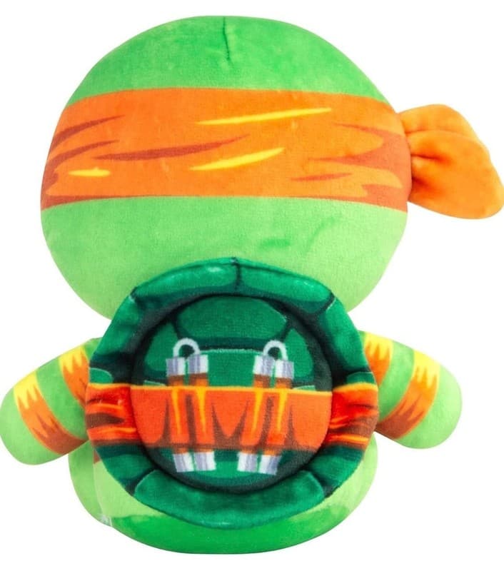 Club Mocchi-Mocchi Teenage Mutant Ninja Turtles Michelangelo Junior 6-Inch Plush - Thumbnail 3
