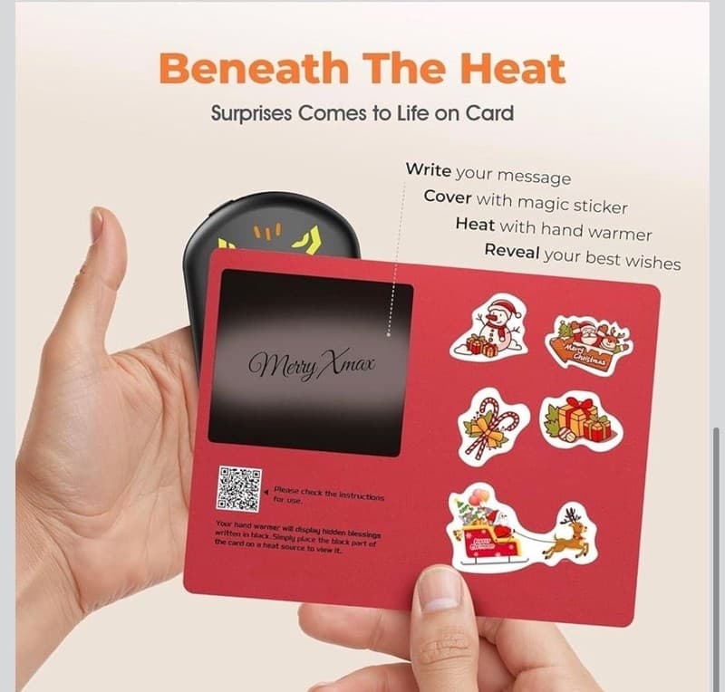 Hand Warmers Rechargeable, Electric Hand Warmer, Great for Outdoors, Camping, Gi - Thumbnail 8