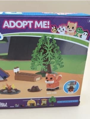 BLDR Adopt Me! Red Fox & Campsite - Set #0004 - 139 Pieces - JAZWARES - Thumbnail 4