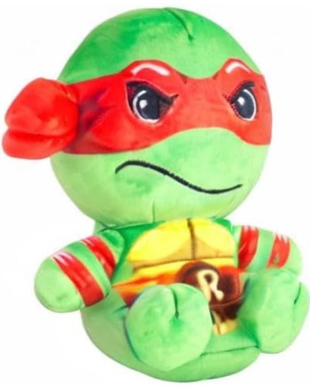 Club Mocchi-Mocchi Teenage Mutant Ninja Turtles Raphael Junior 6-Inch Plush - Thumbnail 5