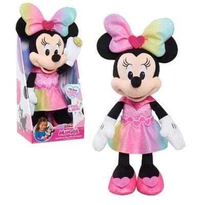 Disney Junior Sparkle & Sing Minnie Mouse Feature Plush