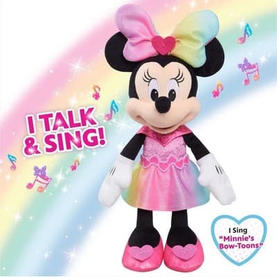 Disney Junior Sparkle & Sing Minnie Mouse Feature Plush - Thumbnail 5