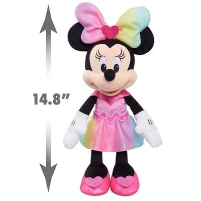 Disney Junior Sparkle & Sing Minnie Mouse Feature Plush - Thumbnail 6