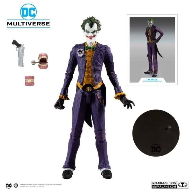 McFarlane Toys DC Multiverse Batman: Arkham Asylum The Joker 7" Action Figure - Thumbnail 3
