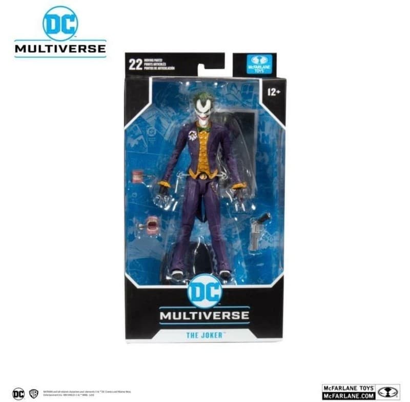 McFarlane Toys DC Multiverse Batman: Arkham Asylum The Joker 7" Action Figure - Thumbnail 9