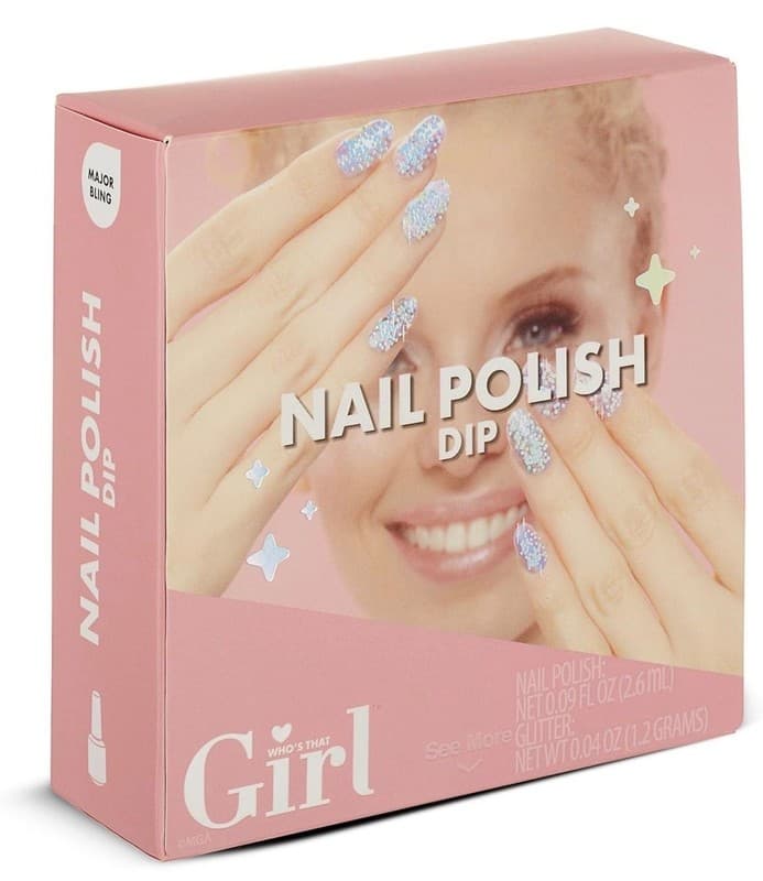 Who's That Girl Nail Polish Dip - Major Bling Glitter Set
