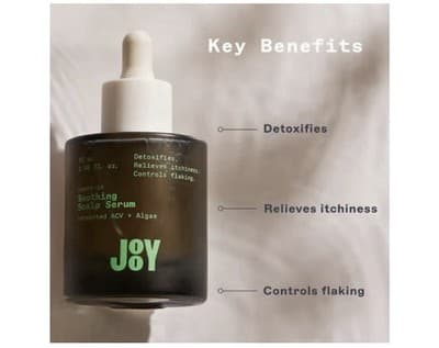 JOOY Soothing Scalp Serum Full Size 1.69 oz (50mL) Brand New NIB - Thumbnail 3