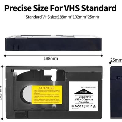 Supper Mechanism VHSC2310 VHS-C Cassette Converter - Thumbnail 6