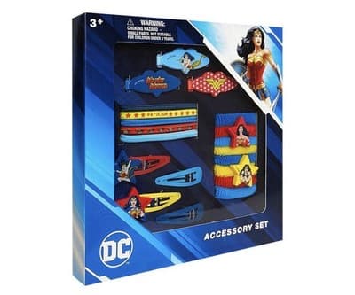 Wonder Women Girls' Hair Accessories Set - 20 Pack - 3 Barrettes, 4 Snap Clip... - Thumbnail 2
