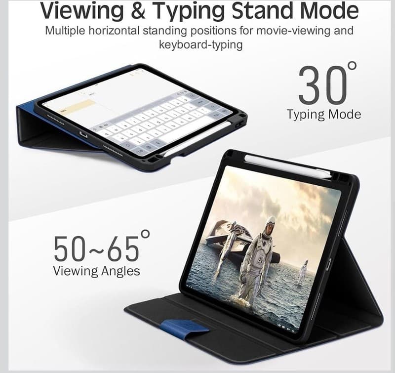 KingBlanc Vegan Leather Case for iPad Pro 11-inch (M4/M5) 2024/2025 - Thumbnail 4