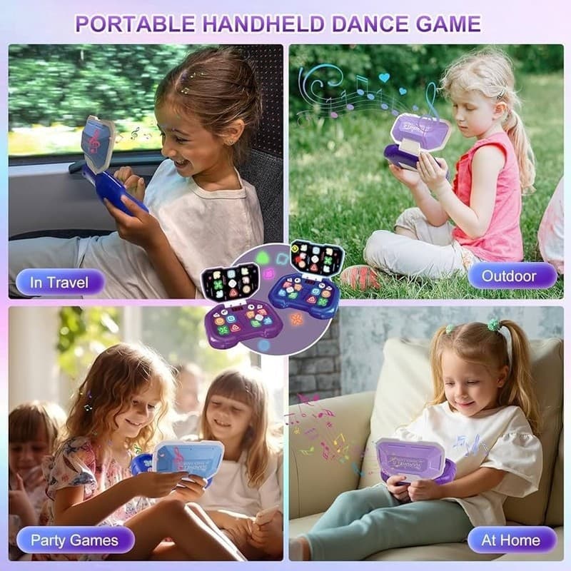 Vatos Handheld Dance Game Electronic Memory Toy No. 3695 - Thumbnail 4