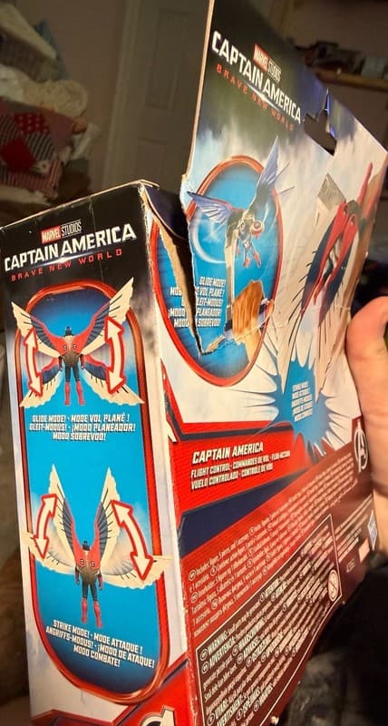 Marvel Epic Hero Series Captain America: Brave New World Flight Control Figure - Thumbnail 2