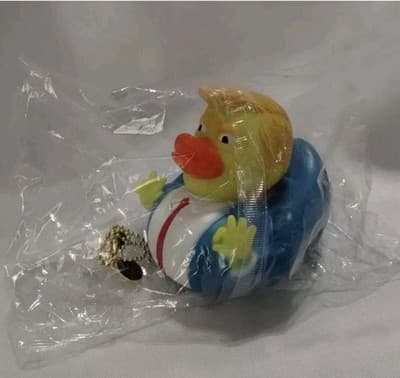 Donald Trump Rubber Duck 4" for Jeep Ducking 2024 MAGA - Thumbnail 2