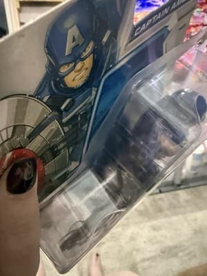 Hasbro Marvel Avengers Mech Strike - Captain America 6in. Action Figure New - Thumbnail 5