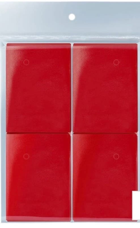 Ultra PRO Red PRO-Gloss Standard Size Deck Protector Sleeves 500-Pack - Thumbnail 2