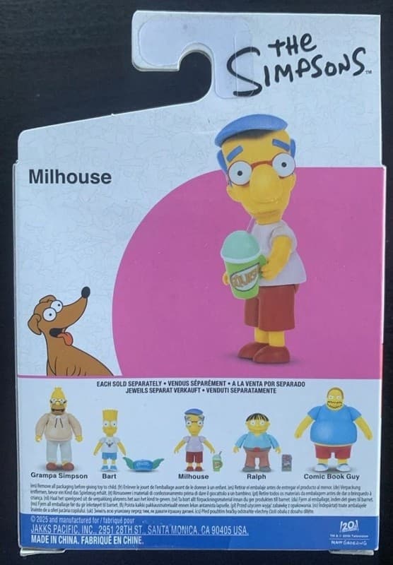 Jakks Pacific The Simpsons Milhouse Action Figure - Thumbnail 2