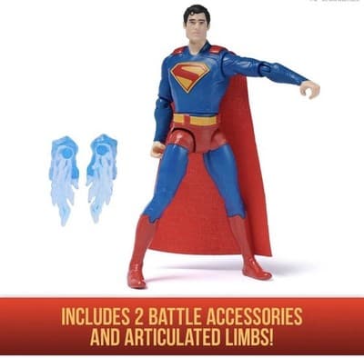 DC Comics, SUPERMAN, Green Lantern, Epic Strike Action Figure, 15-cm Tall, Authe - Thumbnail 4