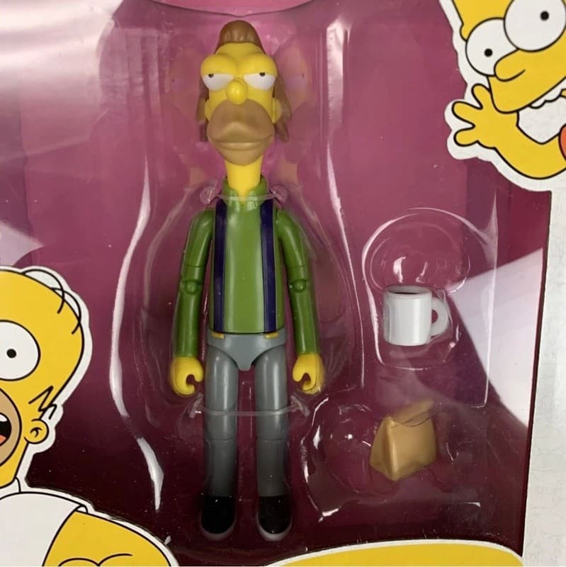 The Simpsons Jakks Pacific Lenny Action Figure New In Box - Thumbnail 2