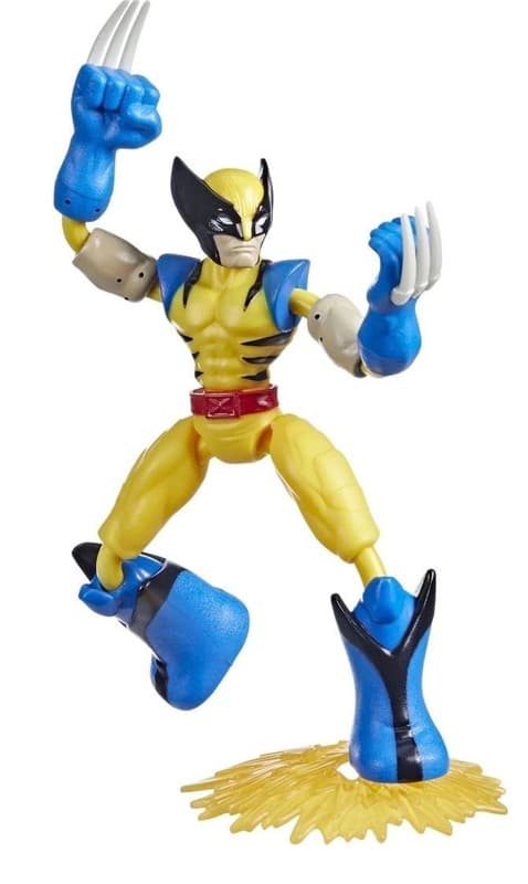 Hasbro Marvel Bend and Flex Missions Wolverine Fire Mission Action Figure - Thumbnail 2