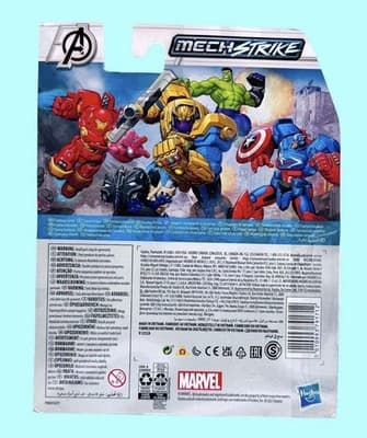 Hasbro Marvel Avengers Mech Strike - Captain America 6in. Action Figure New - Thumbnail 3