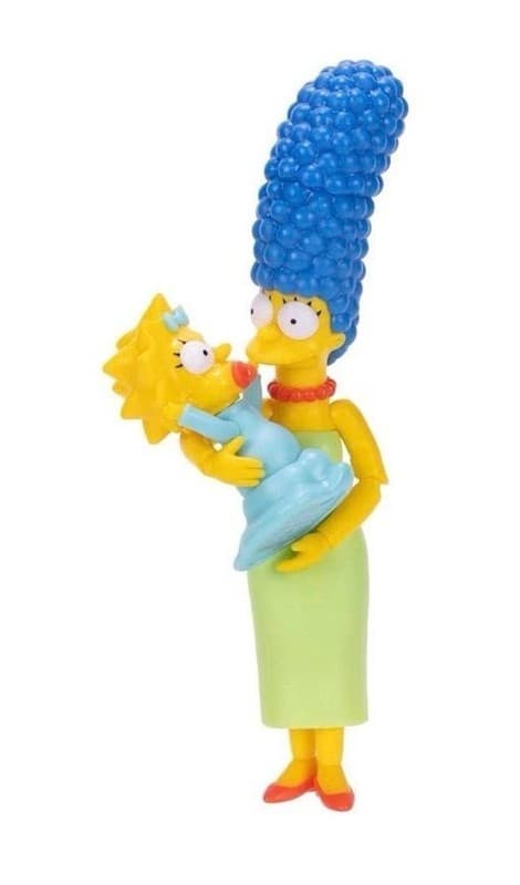 The Simpsons Jakks Pacific Marge & Maggie Action Figure 2-Pack - Thumbnail 2
