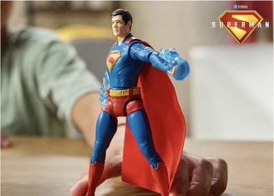 DC Comics, SUPERMAN, Green Lantern, Epic Strike Action Figure, 15-cm Tall, Authe - Thumbnail 3