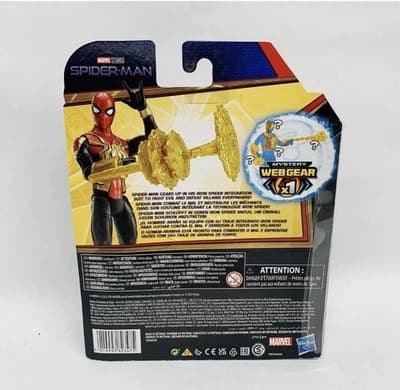 🕷✅ Hasbro Marvel Mystery Web Gear Integrated Suit Spider-Man 6" Action Figure - Thumbnail 2