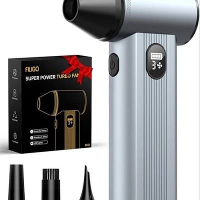Filigo BC05 Super Power Turbo Fan Portable Electric Air Duster - Thumbnail 2