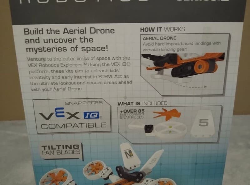 VEX Robotics Aerial Drone Explorer STEM Construction Kit - Thumbnail 9