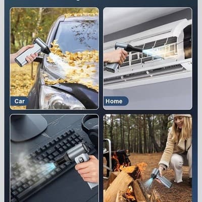 Filigo BC05 Super Power Turbo Fan Portable Electric Air Duster - Thumbnail 5