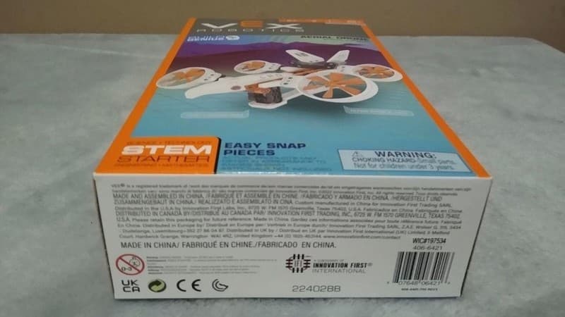 VEX Robotics Aerial Drone Explorer STEM Construction Kit - Thumbnail 11
