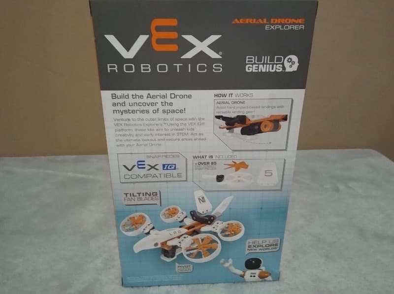 VEX Robotics Aerial Drone Explorer STEM Construction Kit - Thumbnail 7