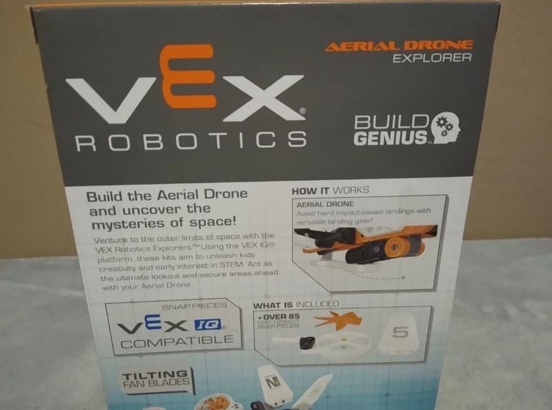 VEX Robotics Aerial Drone Explorer STEM Construction Kit - Thumbnail 8