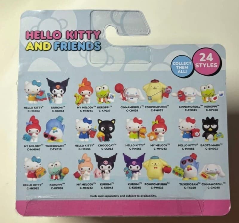 Hello Kitty and Friends Series 4 Rainbow Vibes Cinnamoroll & Tuxedosam 2 Figure - Thumbnail 2
