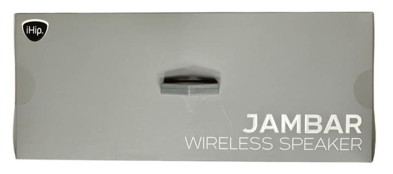iHip Jambar Bluetooth Wireless Speaker Portable Pill Style White - Thumbnail 6