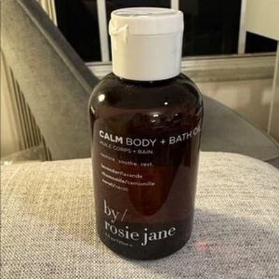 By Rosie Jane Calm Body + Bath Oil, Lavender Chamomile Neroli, 4 fl oz