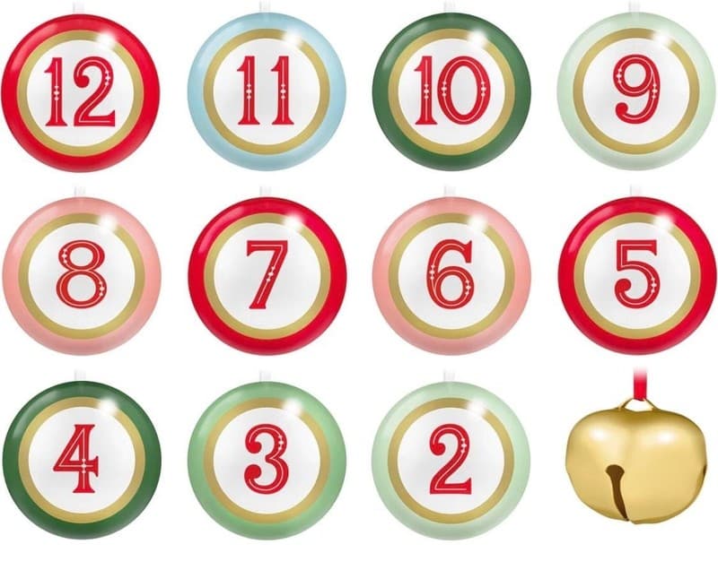 Hallmark Keepsake The North Pole's Countdown to Christmas Ornaments and Book Set - Thumbnail 8