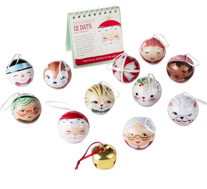 Hallmark Keepsake The North Pole's Countdown to Christmas Ornaments and Book Set - Thumbnail 3