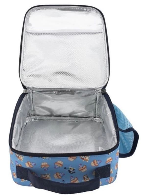 Bluey and Bingo 3D Raised Character Insulated Lunch Bag with Side Mesh Pocket - Thumbnail 3