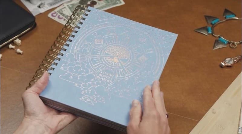 Legend Budget Planner & Monthly Bill Organizer with Pockets Large 8 x 9.5 Spiral - Thumbnail 2