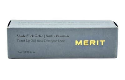MERIT Shade Slick Gelée Sheer Tinted Lip Oil – Jeté (0.23 fl oz) – NEW in Box - Thumbnail 3