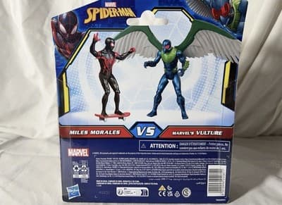 Marvel Spiderman Epic Hero Series Miles Morales vs Marvel's Vulture New B3 - Thumbnail 3