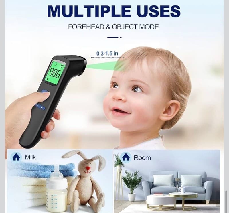Goodbaby FC-IR202 Non-Contact Infrared Forehead Thermometer with 35 Memory Sets - Thumbnail 5