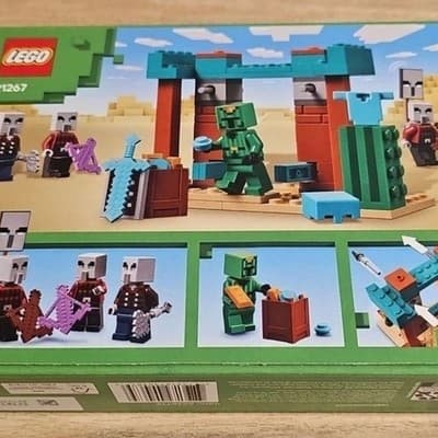 LEGO Minecraft The Illager Desert Patrol 21267 Building Toy Set (105 Pieces) - Thumbnail 5