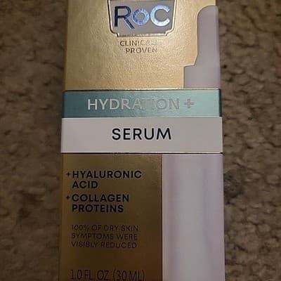 RoC Hydration + Serum with Hyaluronic Acid & Collagen Proteins, 1.0 fl oz - Thumbnail 2