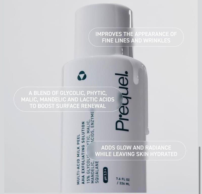 Prequel Multi-Acid Milk Peel AHA Exfoliating Solution 7.6 fl oz - Thumbnail 5