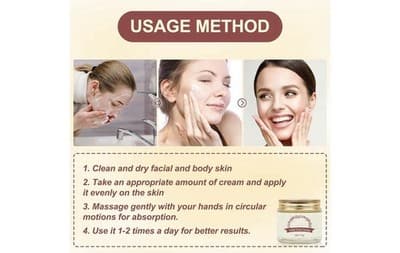 Wild Yam Cream, Moisturizes Enhances Skin Tone & Texture 70g/2.47 Oz New/Sealed - Thumbnail 2