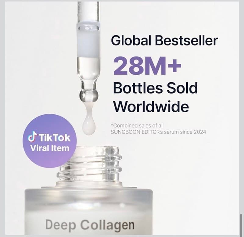 SUNGBOON EDITOR Deep Collagen Power Boosting Cream In Serum - 30ml - Thumbnail 7