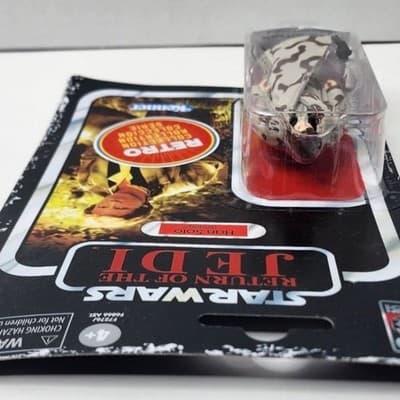 Star Wars Retro Collection Han Solo (Endor) Action Figure - Thumbnail 5