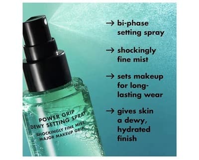 🌿 e.l.f. Power Grip Dewy Setting Spray – 2.7 fl oz (80 ml) - Thumbnail 4